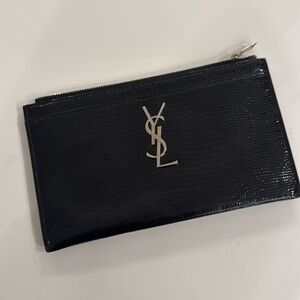 ysl cassandre zip wallet